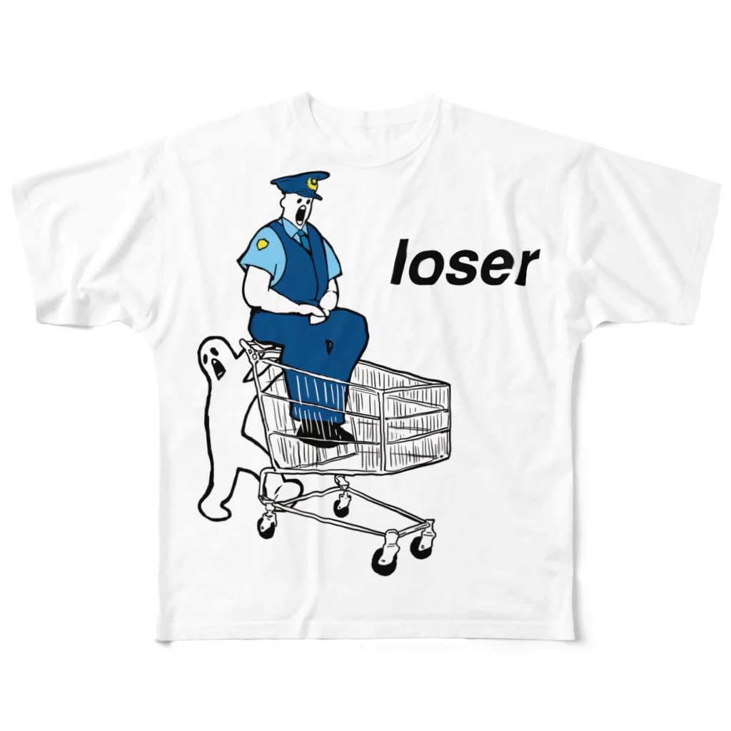 にしやまのloser フルグラフィックTシャツ