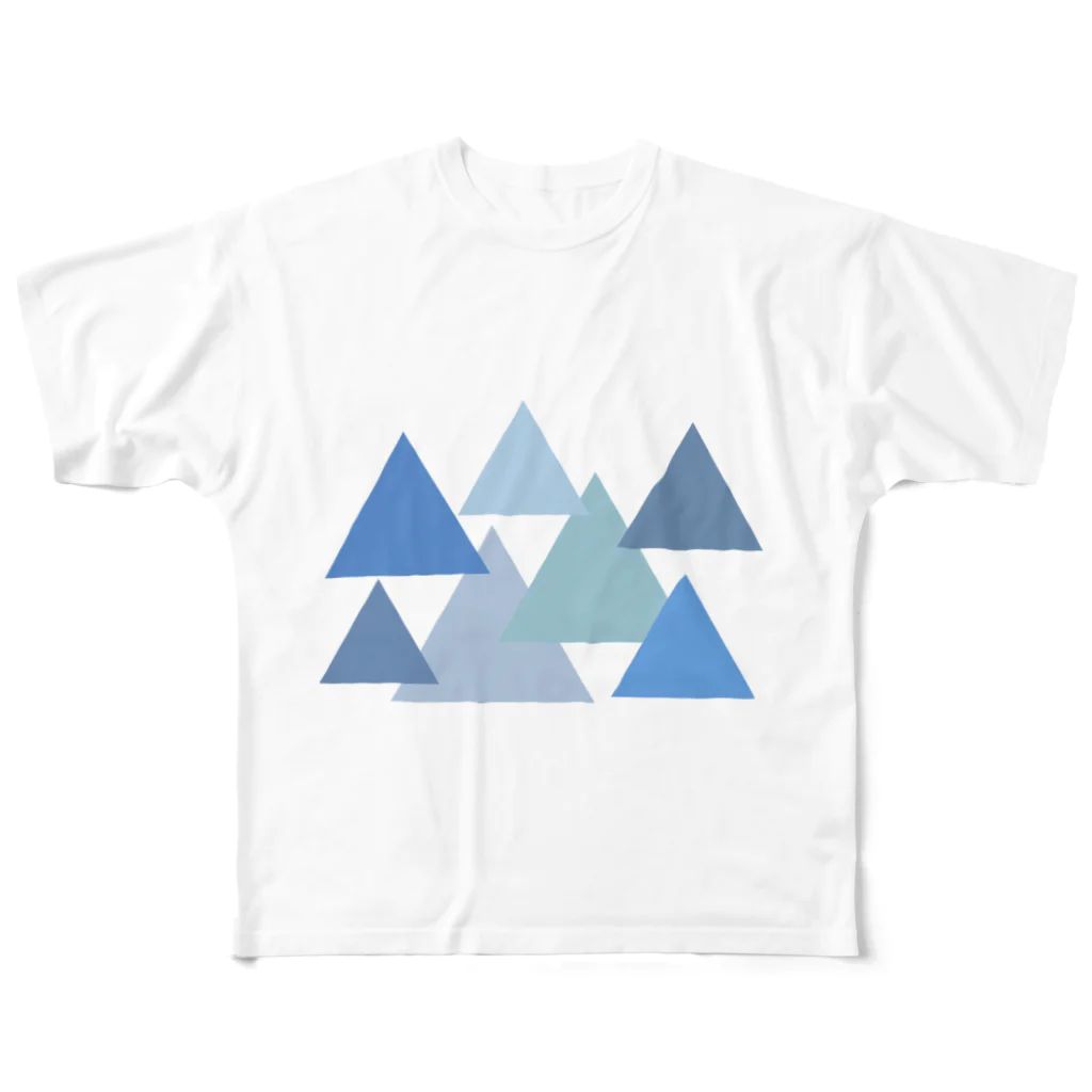 cocoの▲ フルグラフィックTシャツ