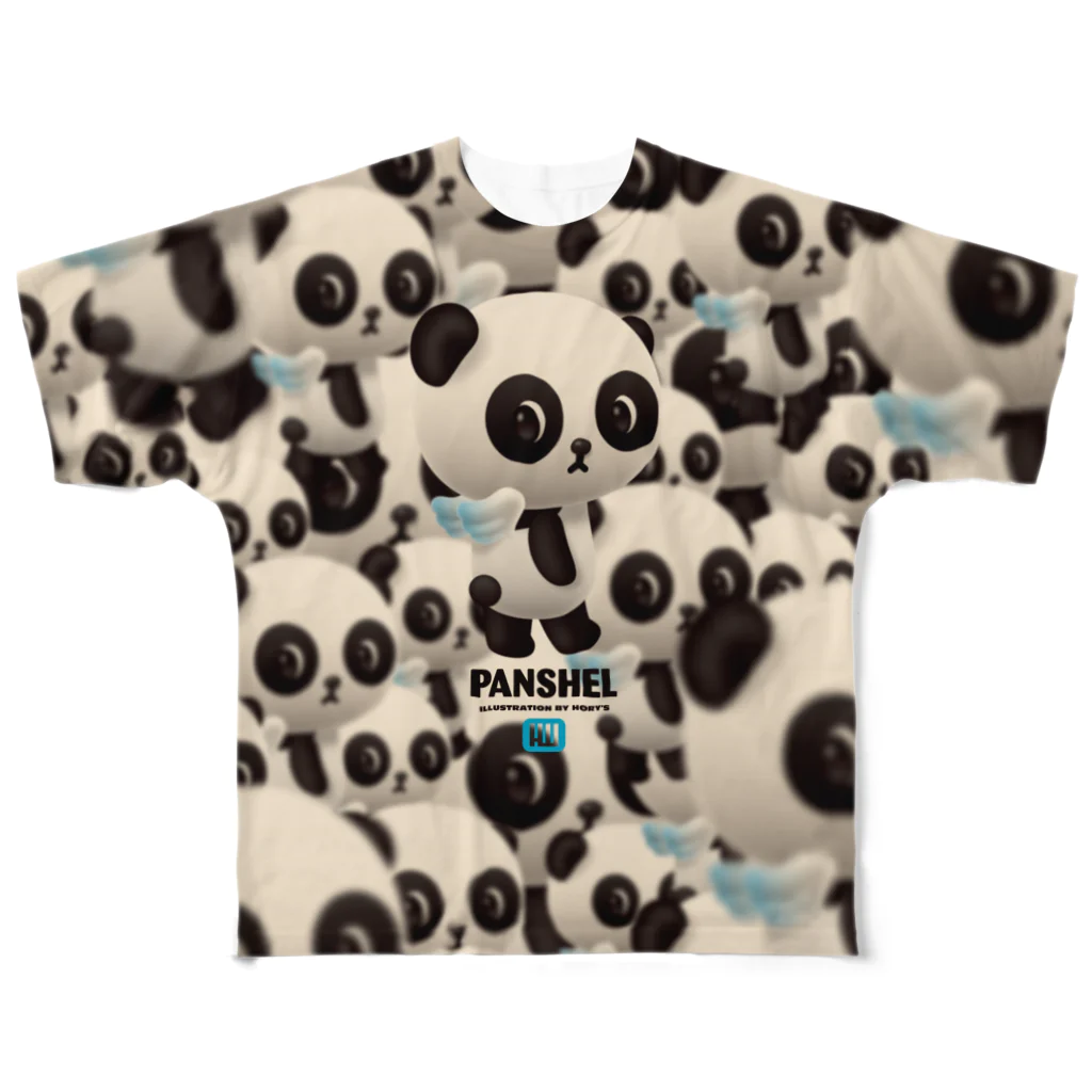 HORY'S WORLD COLLECTIONのPANSHEL(パンシェル) フルグラフィックTシャツ