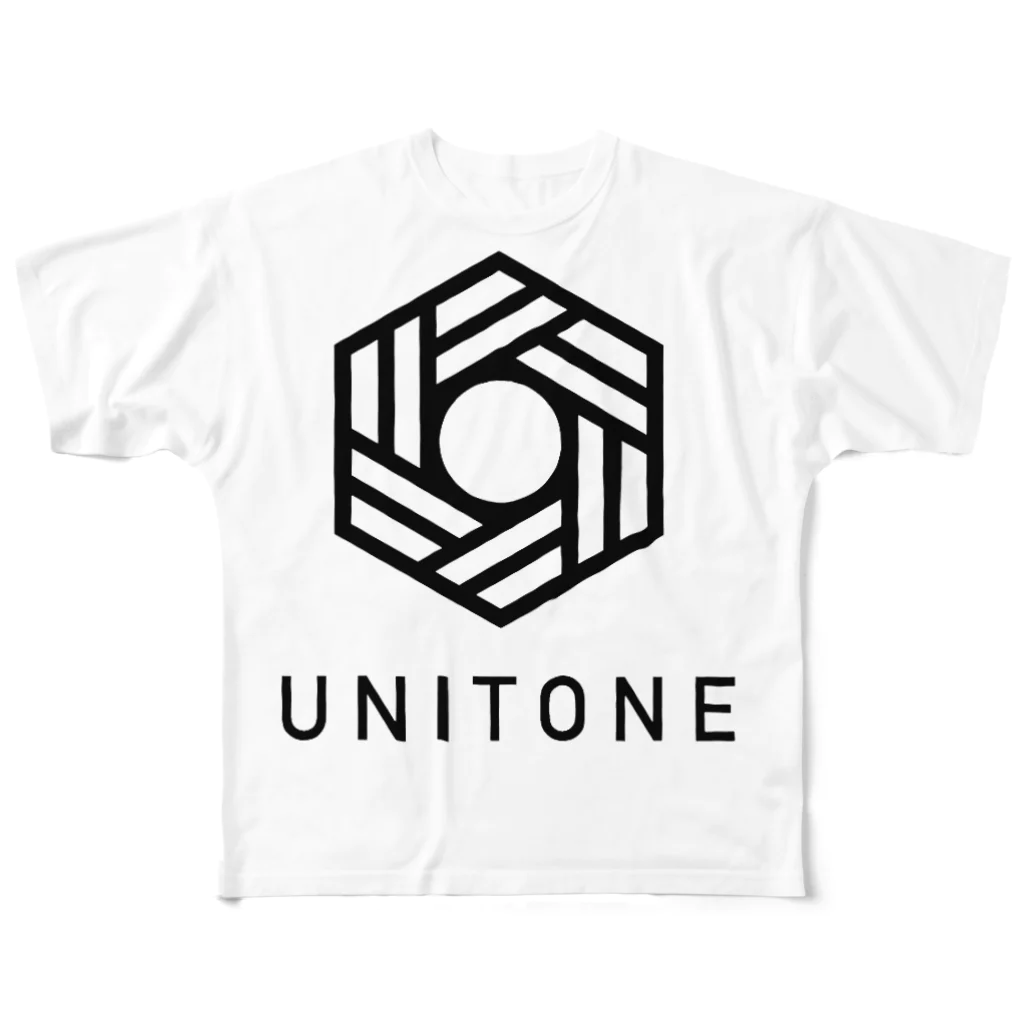 UNITONEのUNITONE オフィシャルグッズ フルグラフィックTシャツ