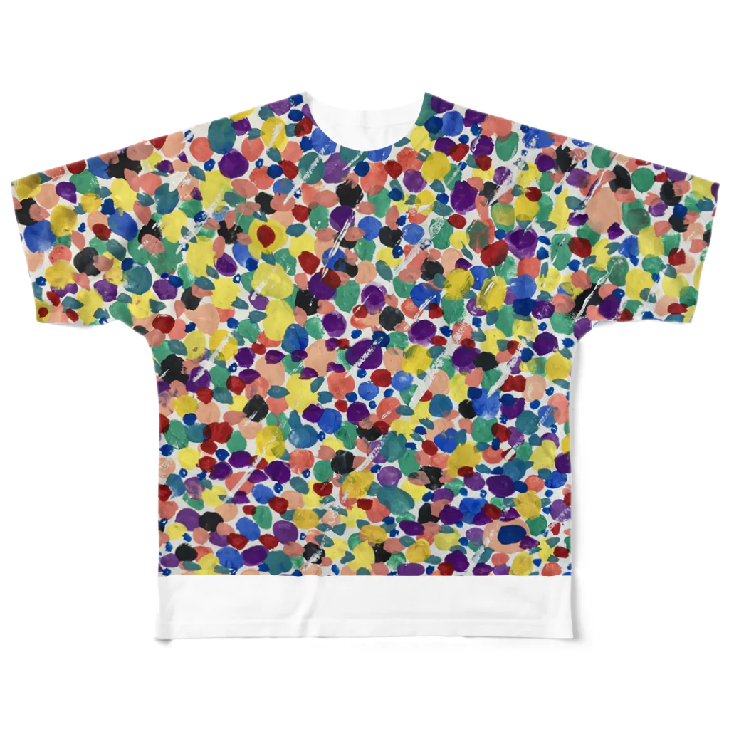 Sunny Fujiyamaのフルーツバスケット　イン　ザ　Rain All-Over Print T-Shirt