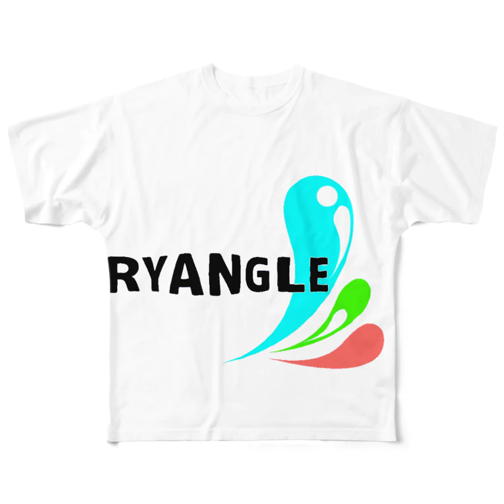 ぷらんく-triangle-のTryangleTシャツ SummerVer. All-Over Print T-Shirt