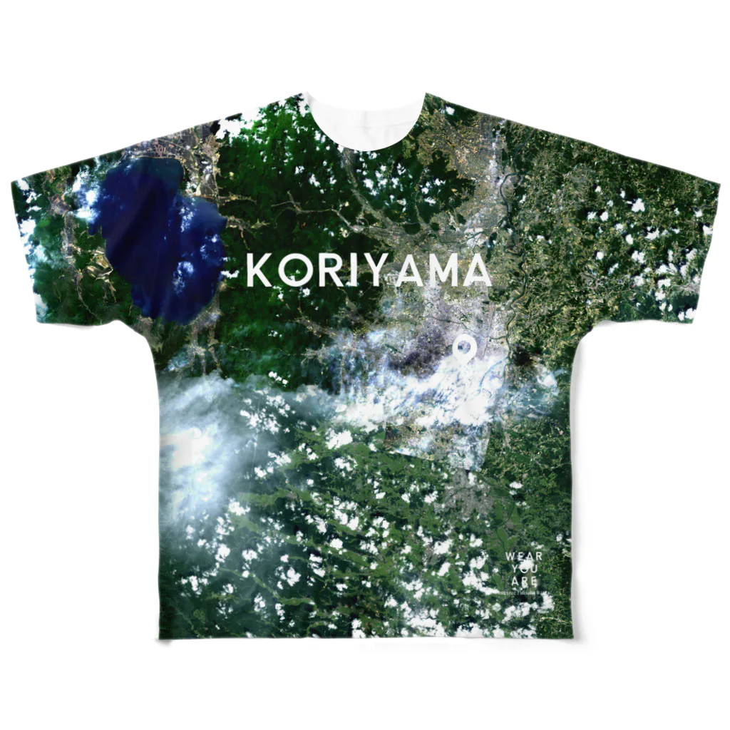 WEAR YOU AREの福島県 郡山市 Tシャツ 両面 フルグラフィックTシャツ