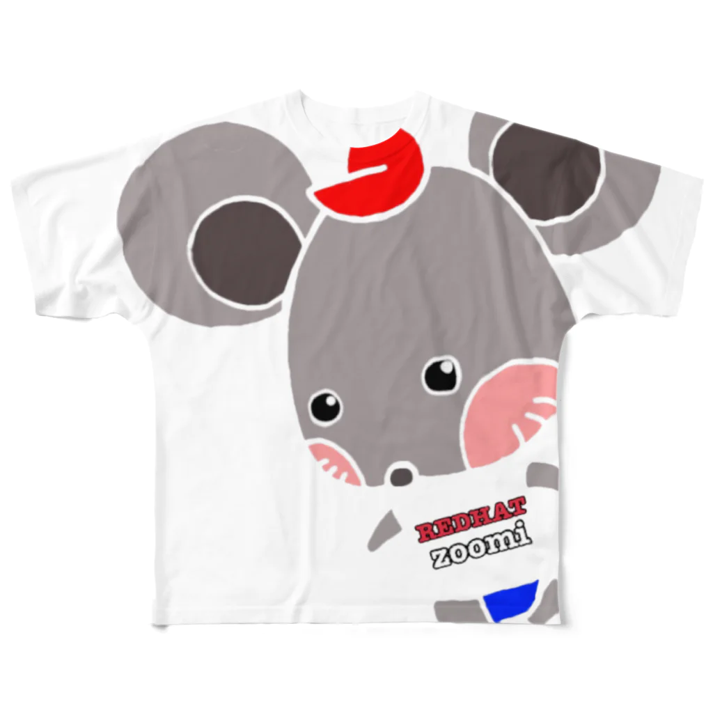 mattemaina のREDHATzoomi All-Over Print T-Shirt