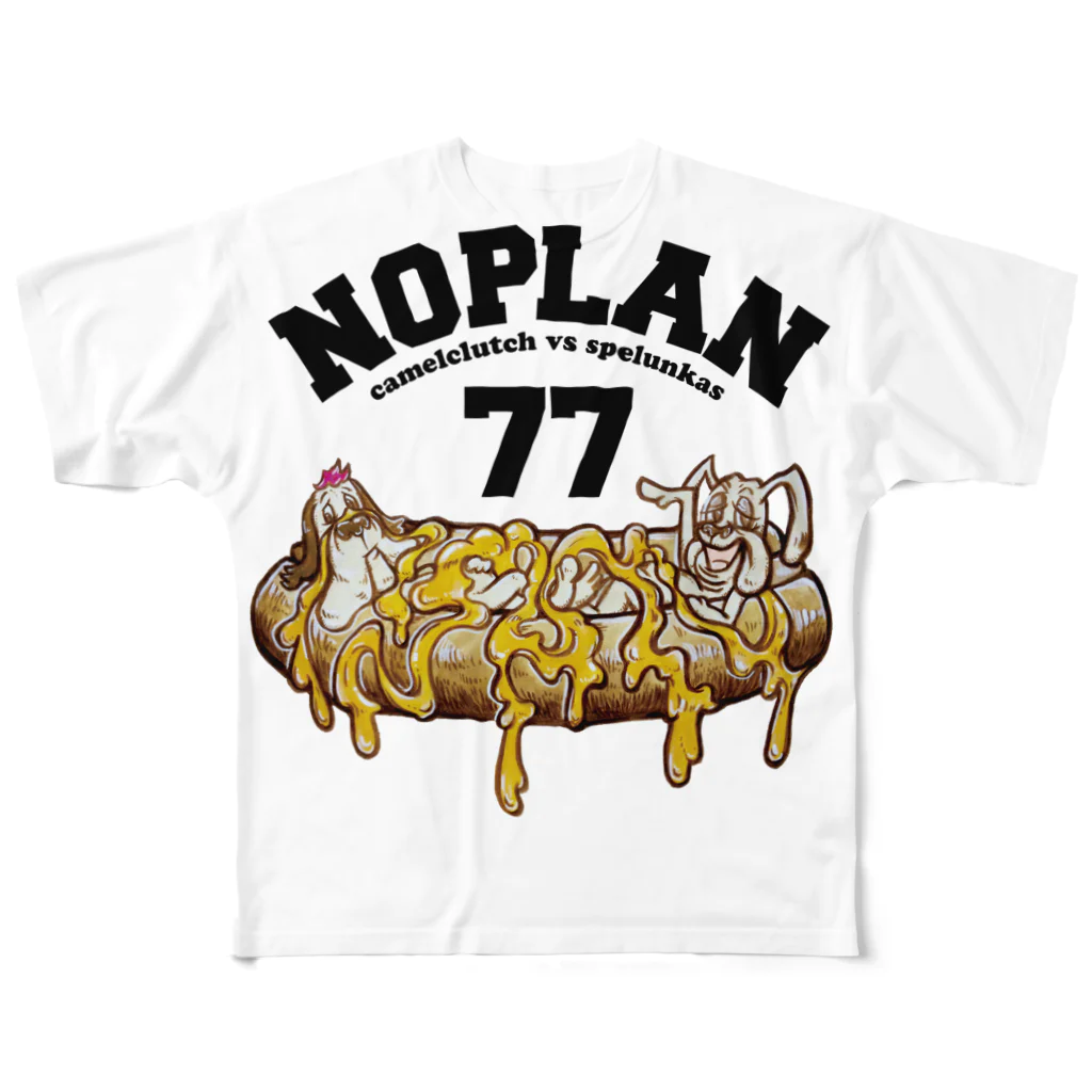 spelunkassのhotdog2 All-Over Print T-Shirt