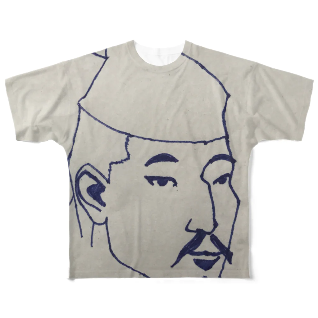 Toshiki Chibaの小野妹子 All-Over Print T-Shirt