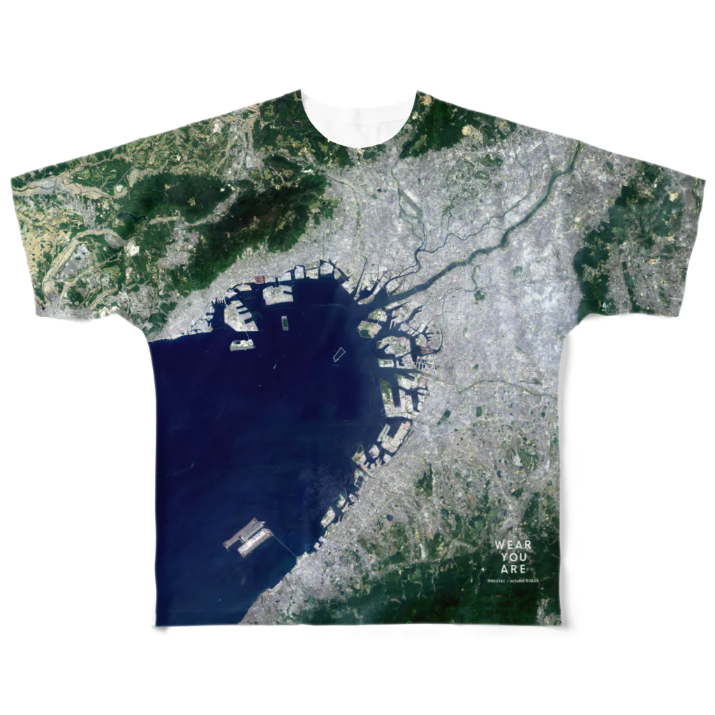 WEAR YOU AREの大阪府 大阪市 All-Over Print T-Shirt