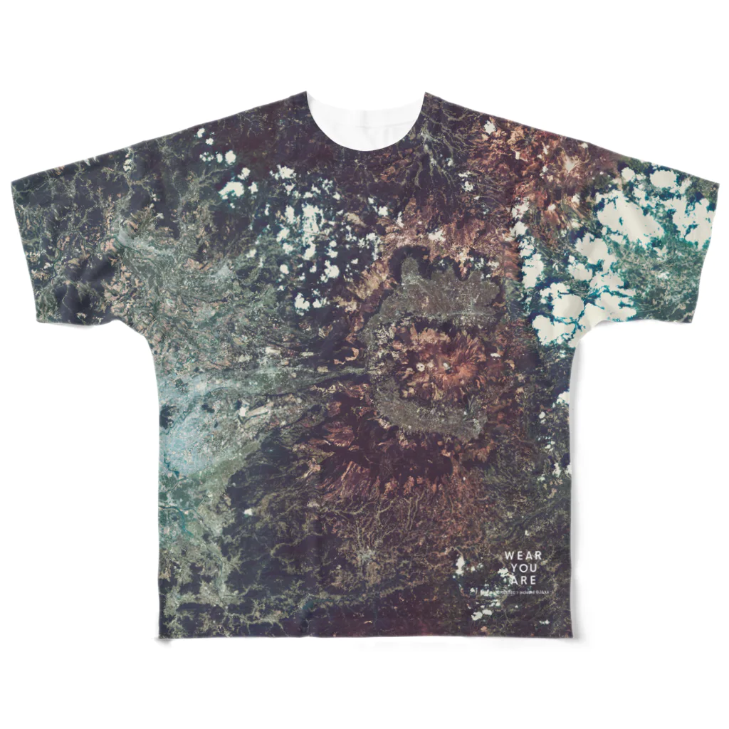 WEAR YOU AREの熊本県 阿蘇郡 All-Over Print T-Shirt