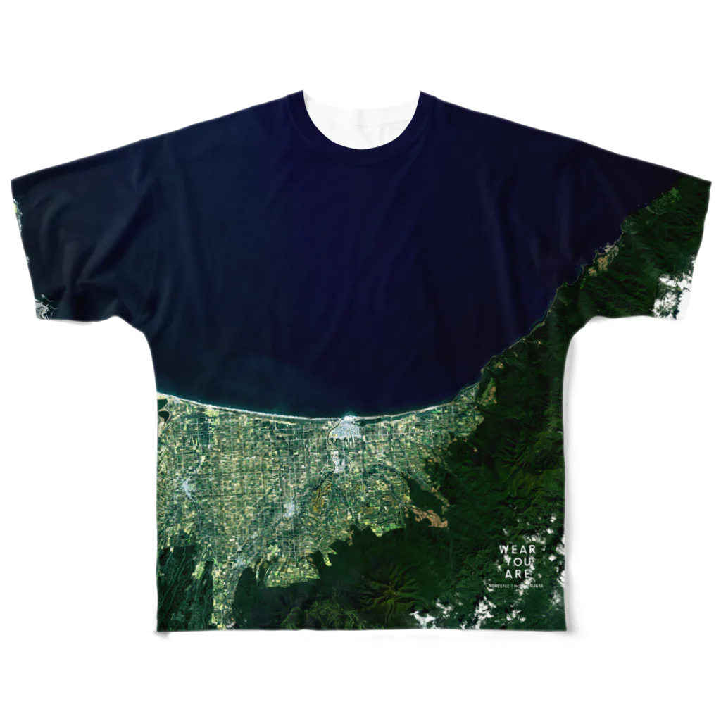 WEAR YOU AREの北海道 斜里郡 フルグラフィックTシャツ