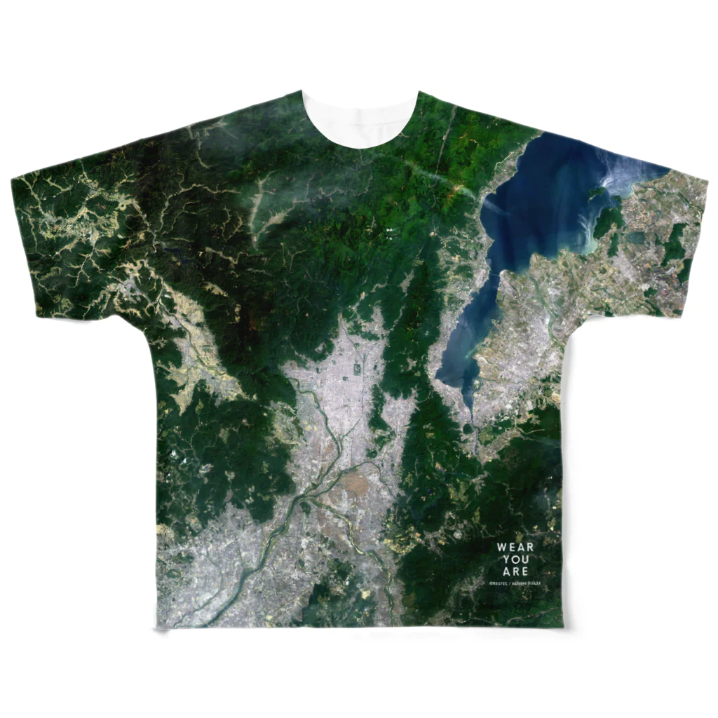 WEAR YOU AREの京都府 京都市 All-Over Print T-Shirt