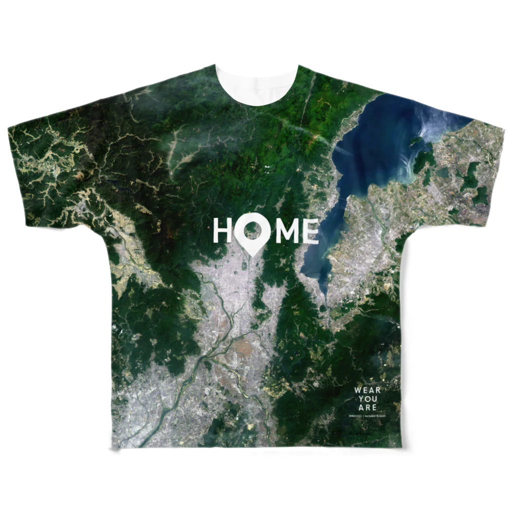 WEAR YOU AREの京都府 京都市 フルグラフィックTシャツ