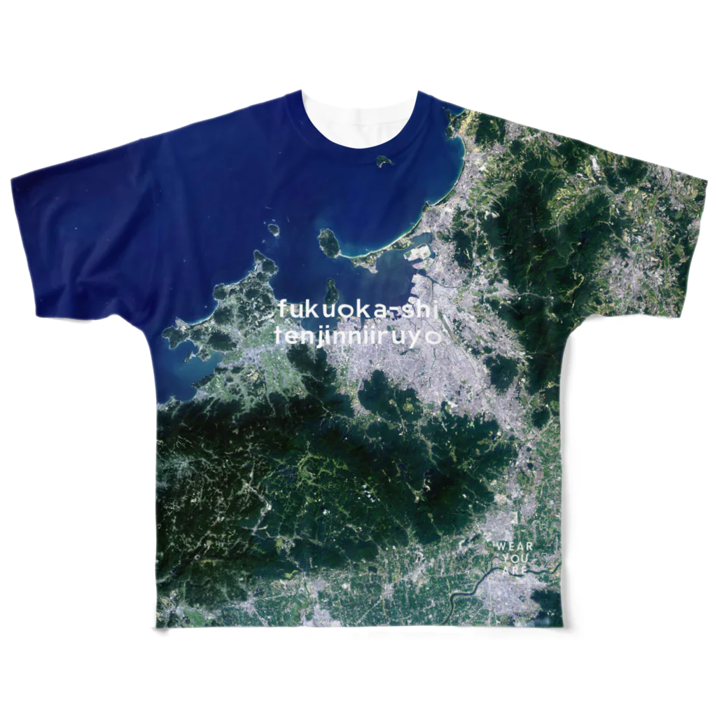 WEAR YOU AREの福岡県 福岡市 フルグラフィックTシャツ