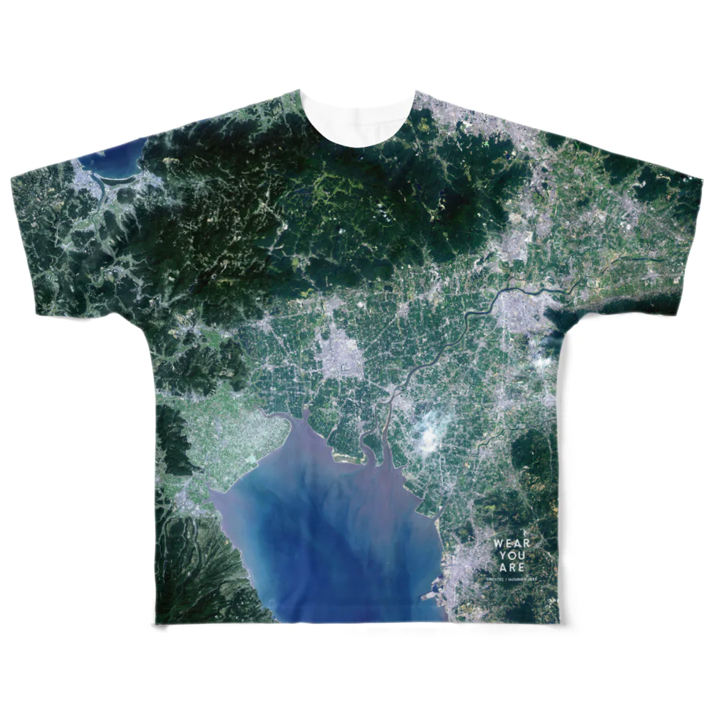 WEAR YOU AREの佐賀県 佐賀市 All-Over Print T-Shirt