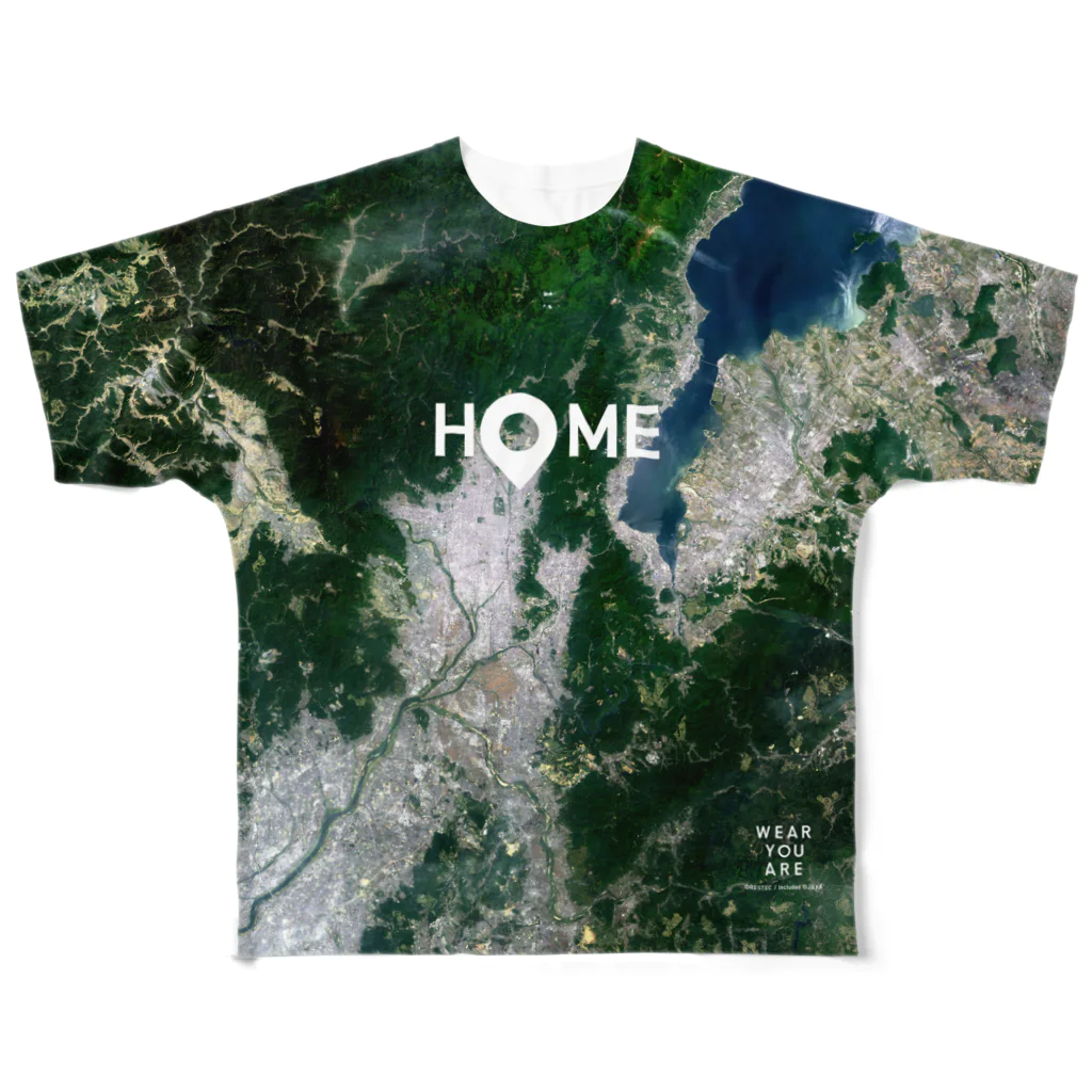 WEAR YOU AREの京都府 京都市 All-Over Print T-Shirt