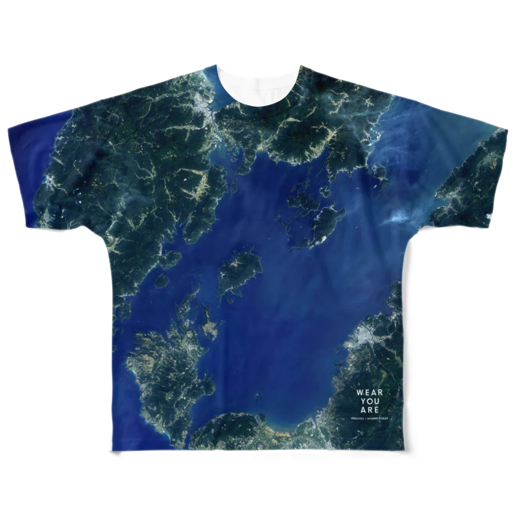 WEAR YOU AREの鹿児島県 出水郡 All-Over Print T-Shirt