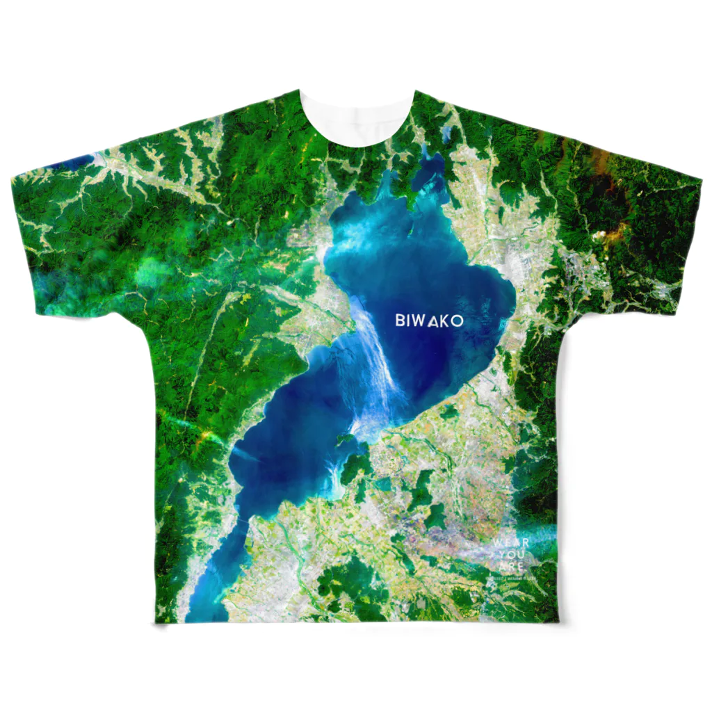 WEAR YOU AREの滋賀県 高島市 フルグラフィックTシャツ