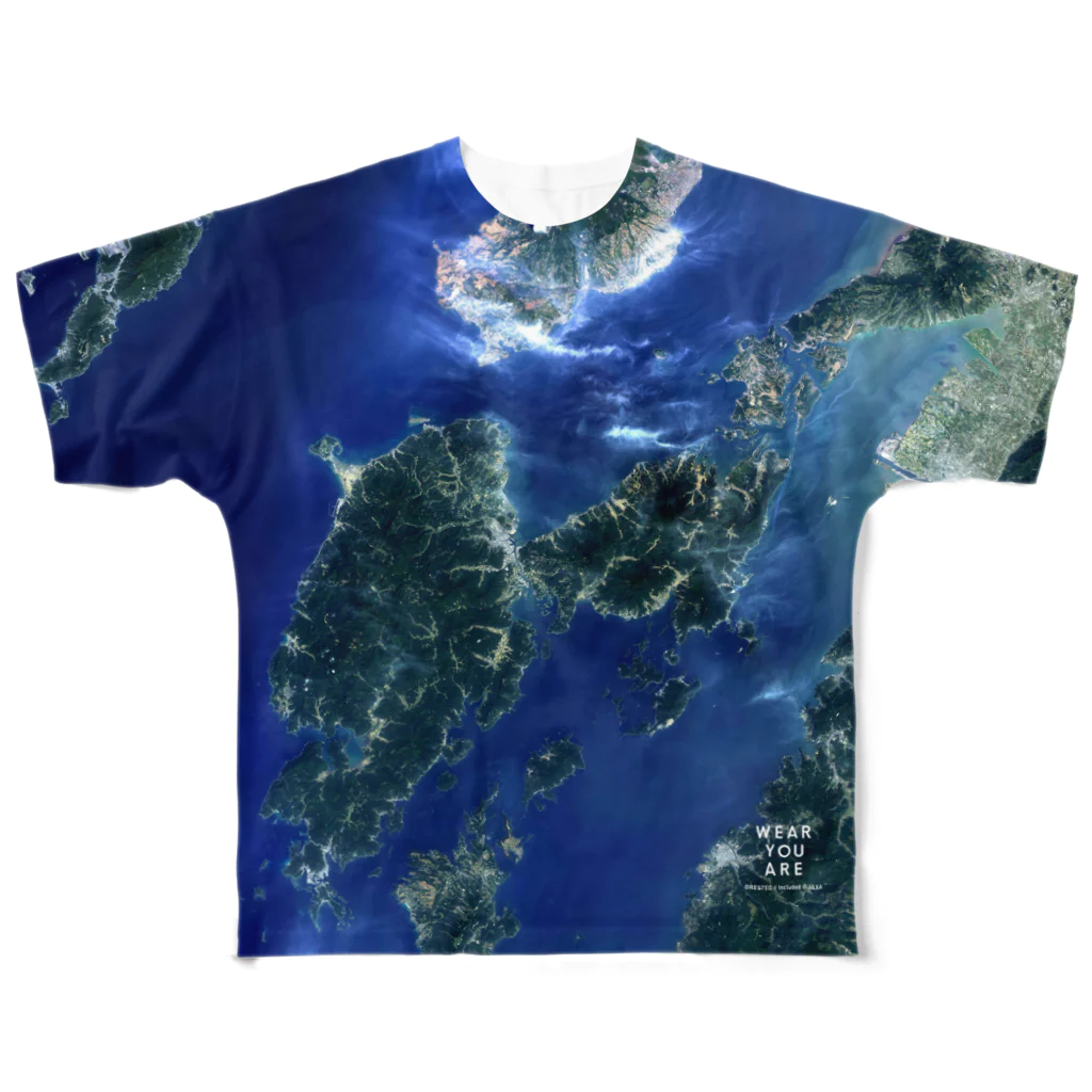 WEAR YOU AREの熊本県 天草市 All-Over Print T-Shirt