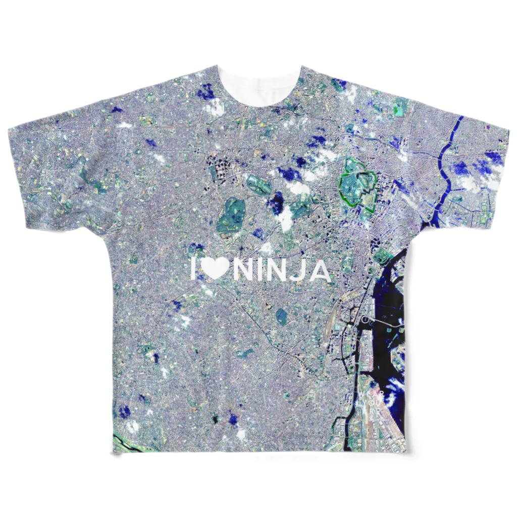 WEAR YOU AREの東京都 渋谷区 All-Over Print T-Shirt