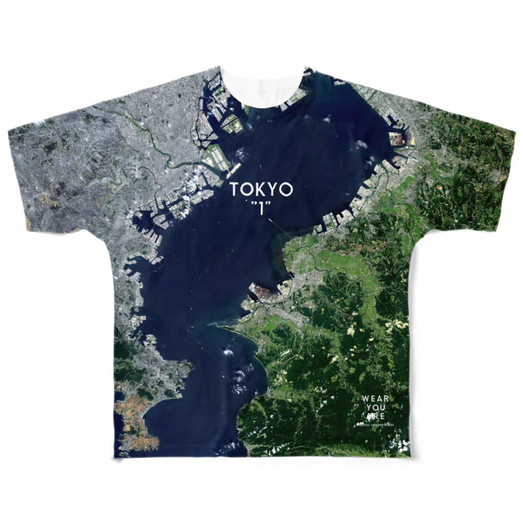 WEAR YOU AREの千葉県 君津市 フルグラフィックTシャツ