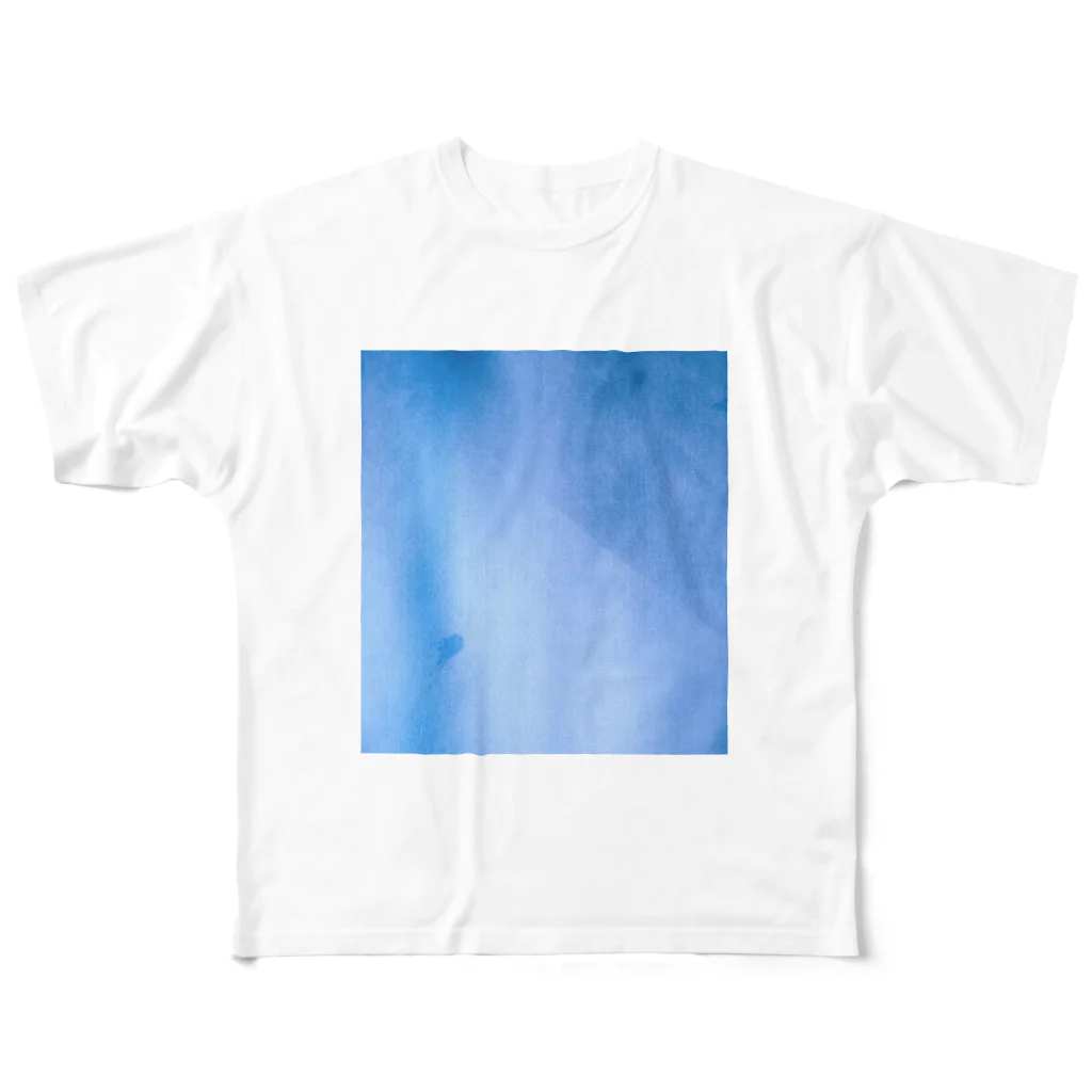 LUCENT LIFEの青世界 / Blue feeling All-Over Print T-Shirt