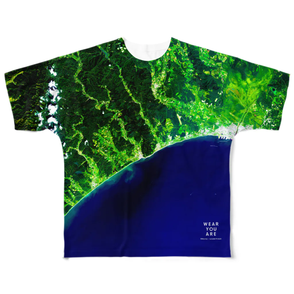 WEAR YOU AREの北海道 白糠郡 フルグラフィックTシャツ