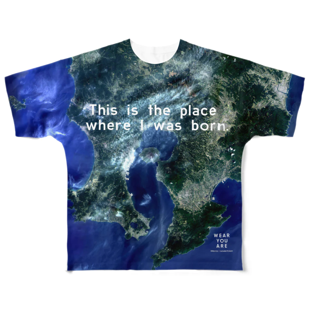 WEAR YOU AREの鹿児島県 鹿児島市 フルグラフィックTシャツ