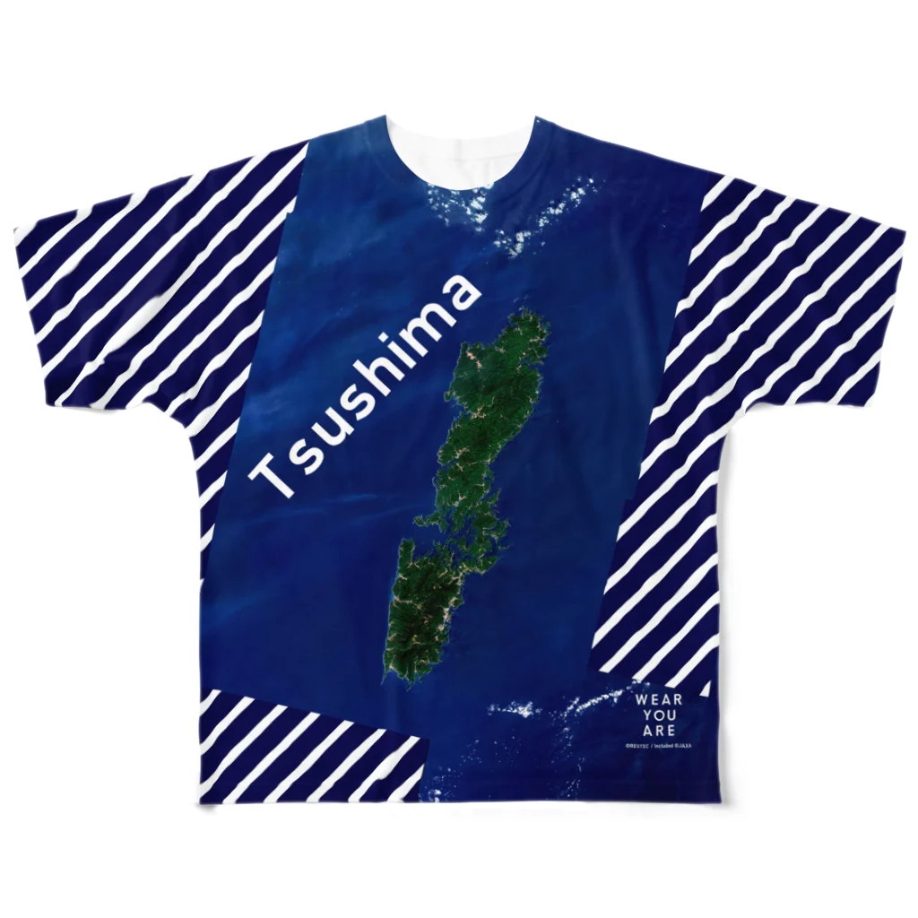 WEAR YOU AREの長崎県 対馬市 フルグラフィックTシャツ