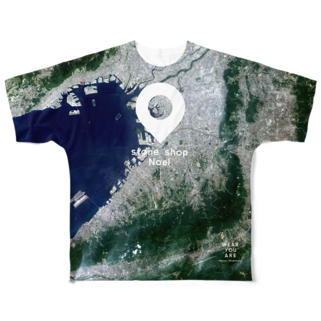 WEAR YOU AREの大阪府 堺市 フルグラフィックTシャツ