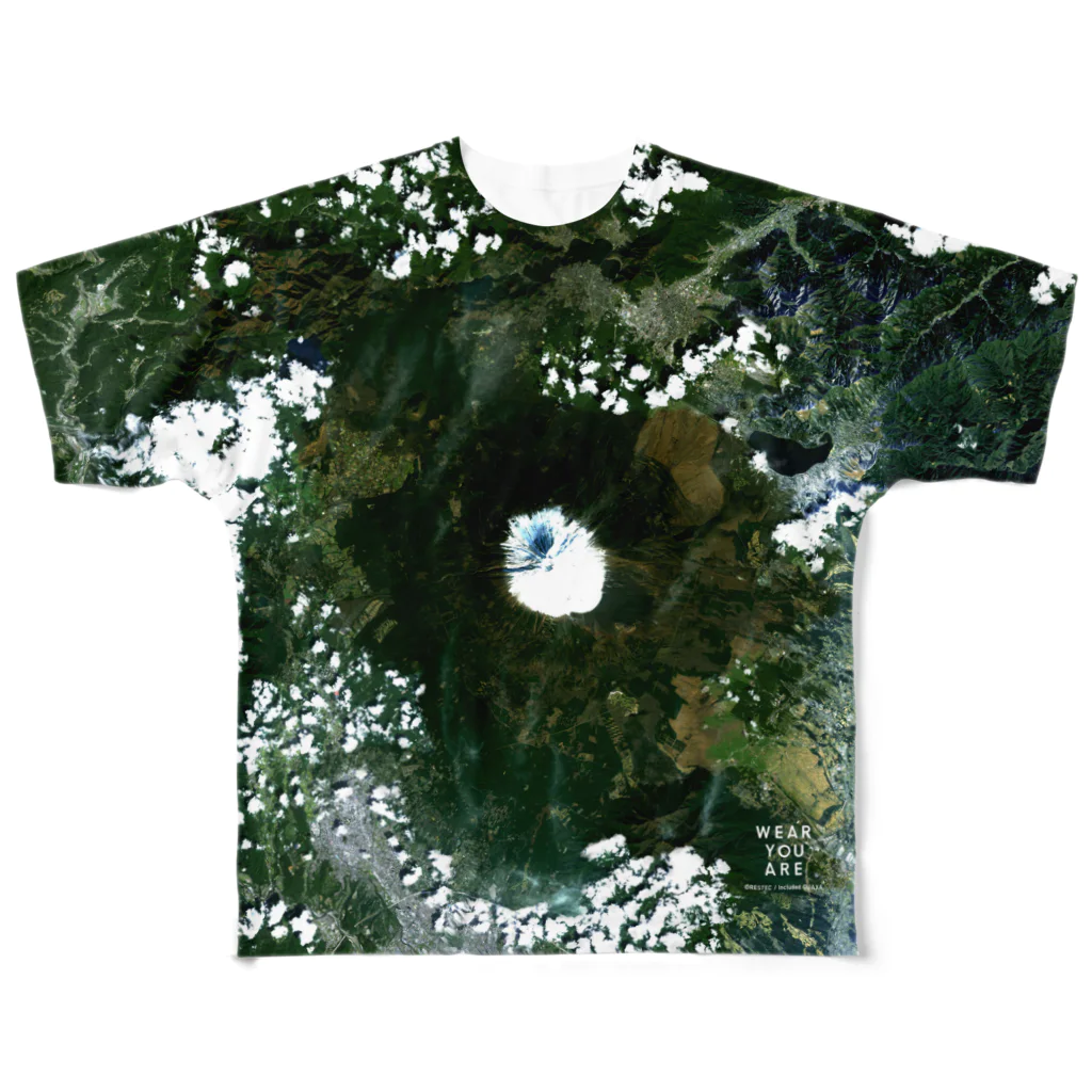 WEAR YOU AREの山梨県 南都留郡 All-Over Print T-Shirt