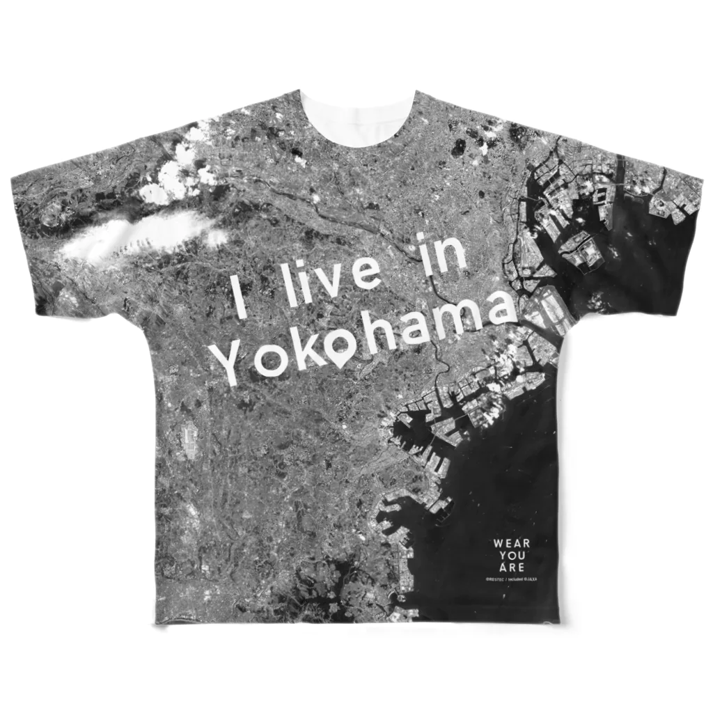 WEAR YOU AREの神奈川県 横浜市 フルグラフィックTシャツ