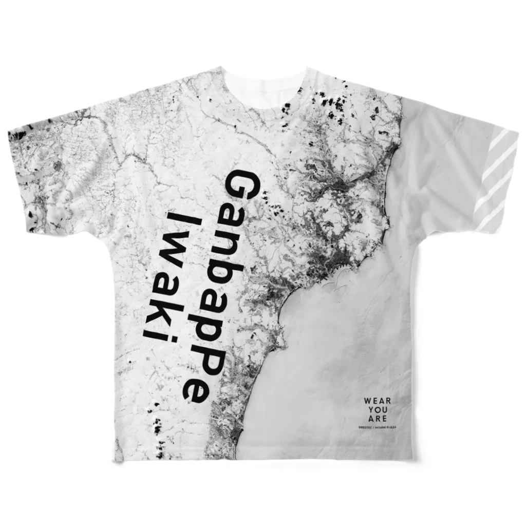 WEAR YOU AREの福島県 いわき市 All-Over Print T-Shirt