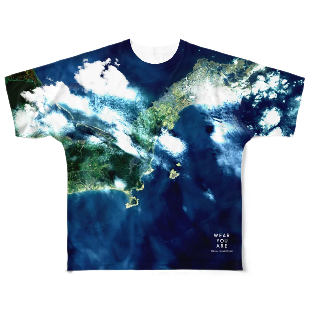 WEAR YOU AREの北海道 根室市 フルグラフィックTシャツ