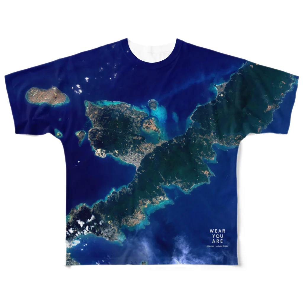 WEAR YOU AREの沖縄県 国頭郡 フルグラフィックTシャツ