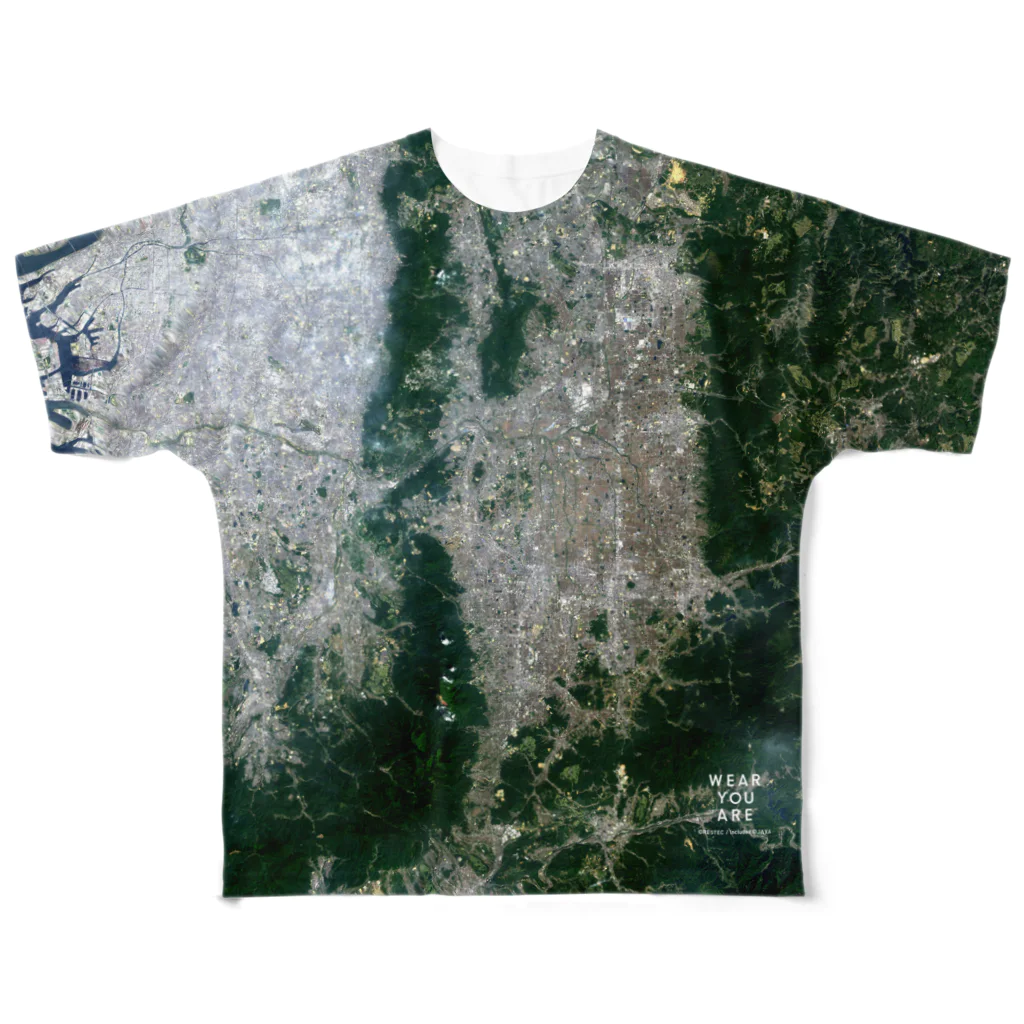 WEAR YOU AREの奈良県 生駒郡 フルグラフィックTシャツ