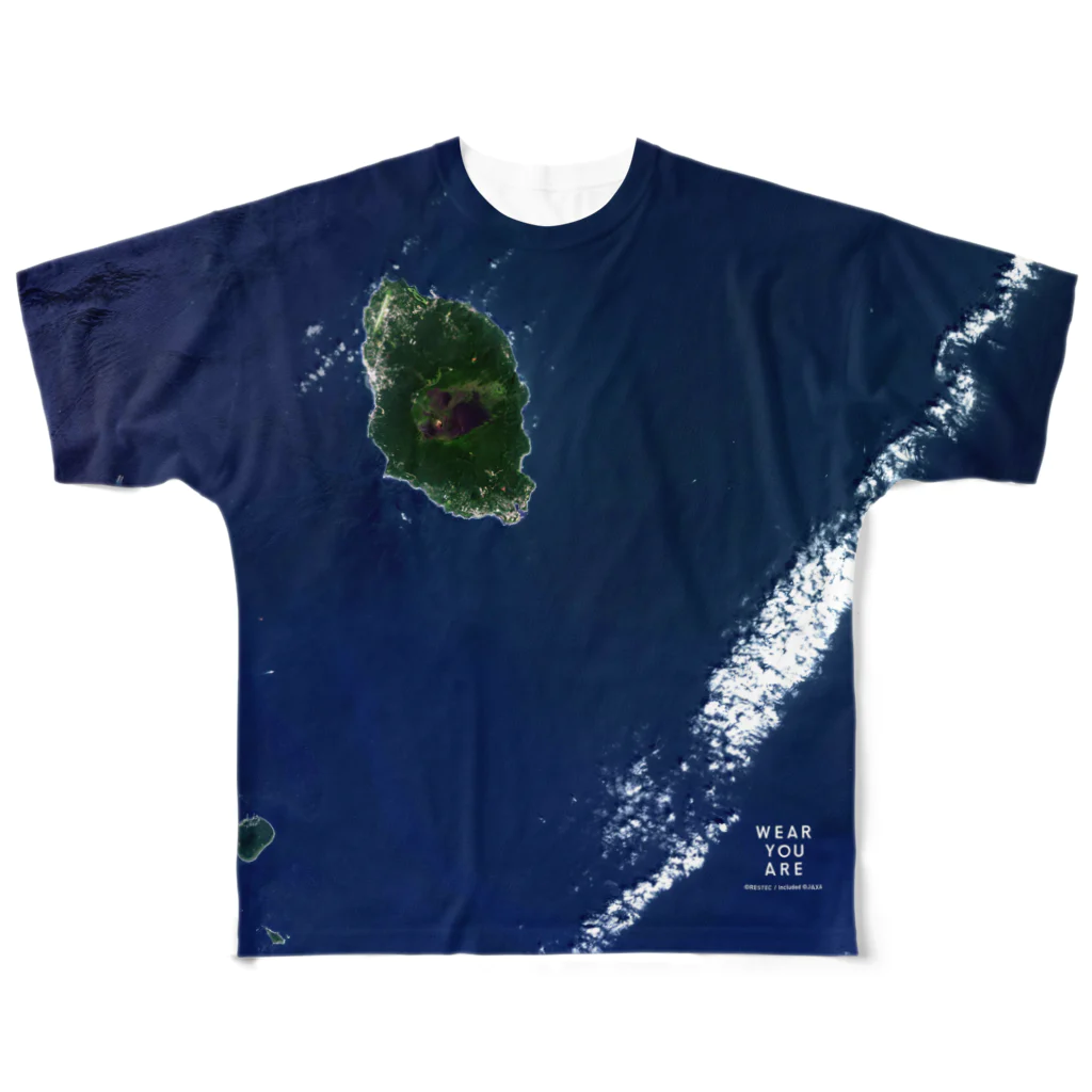 WEAR YOU AREの東京都 大島町 All-Over Print T-Shirt