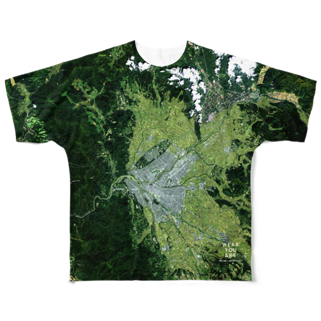 WEAR YOU AREの北海道 旭川市 フルグラフィックTシャツ