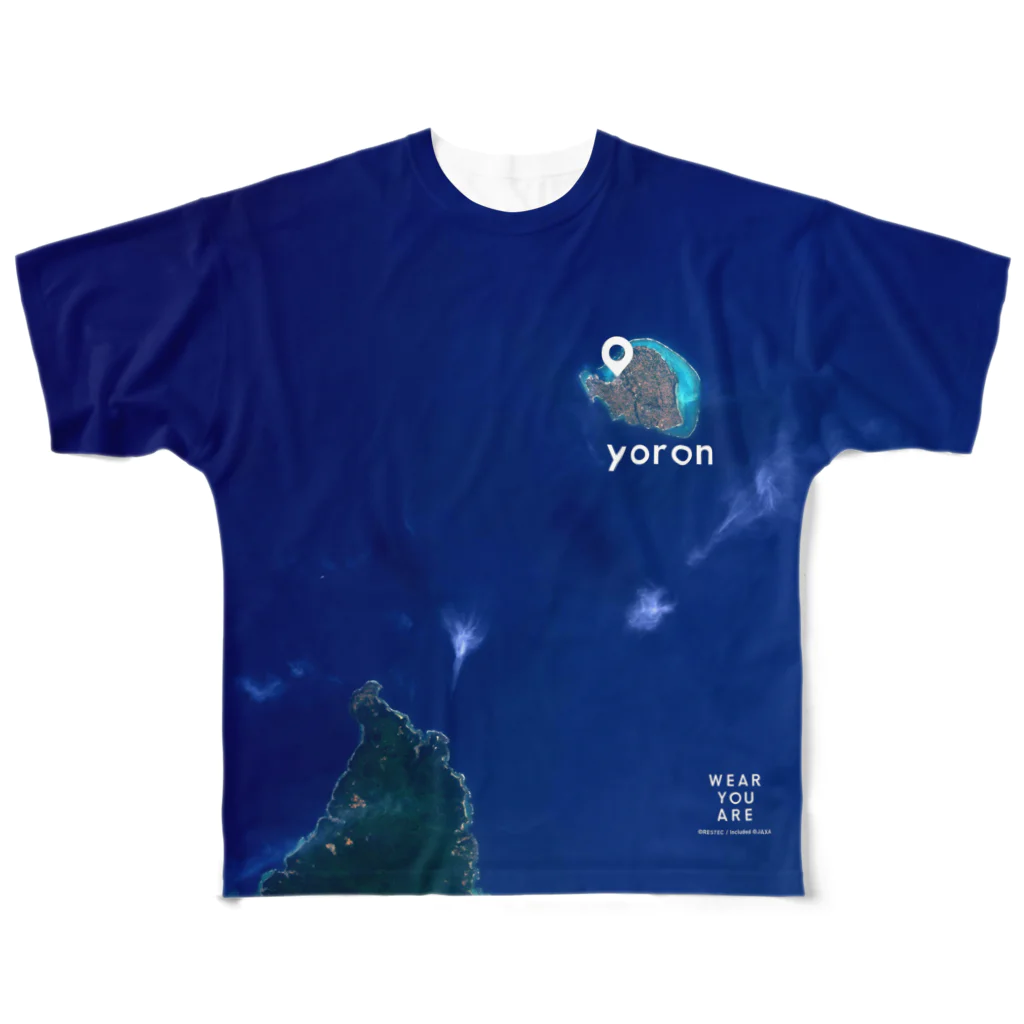 WEAR YOU AREの鹿児島県 大島郡 フルグラフィックTシャツ