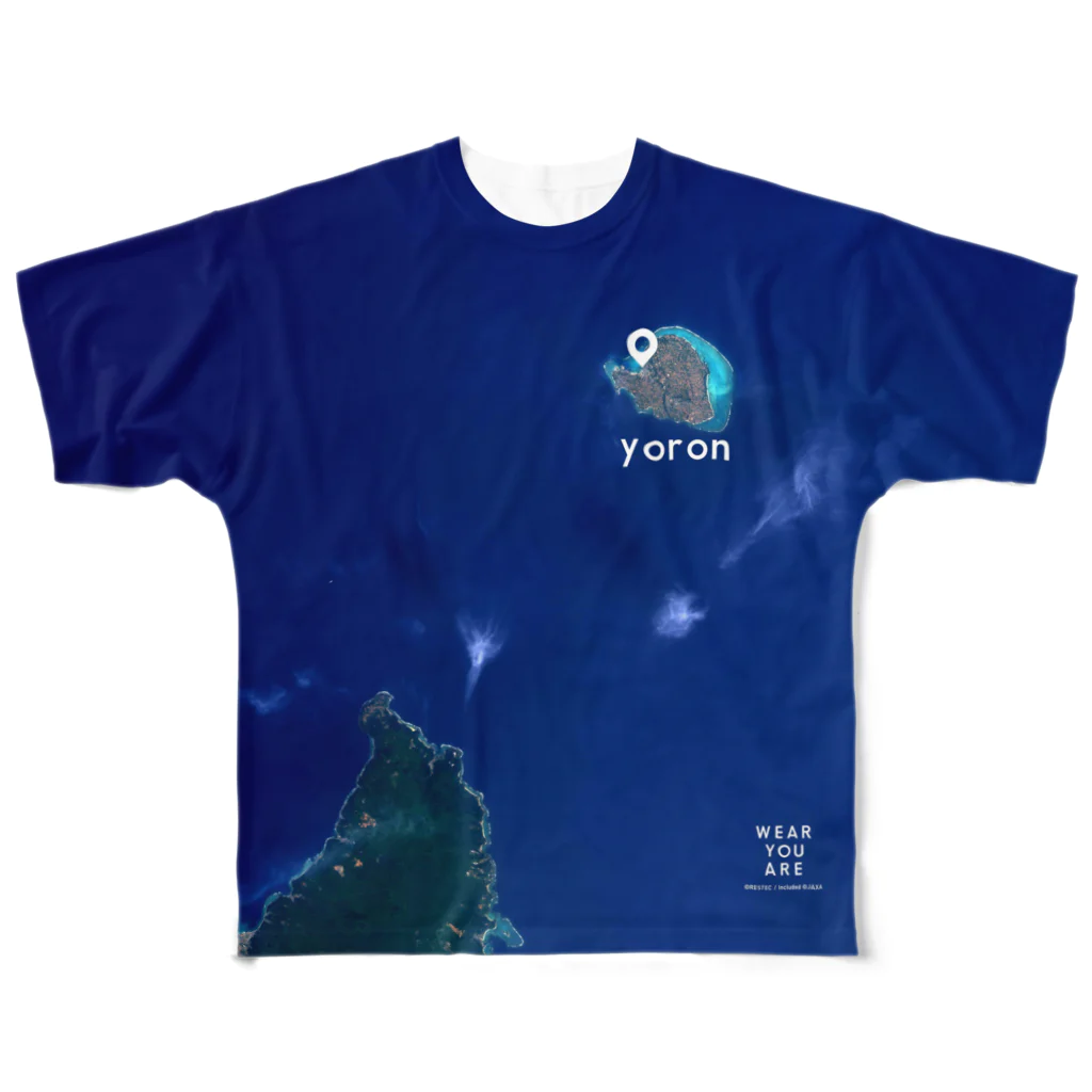 WEAR YOU AREの鹿児島県 大島郡 フルグラフィックTシャツ