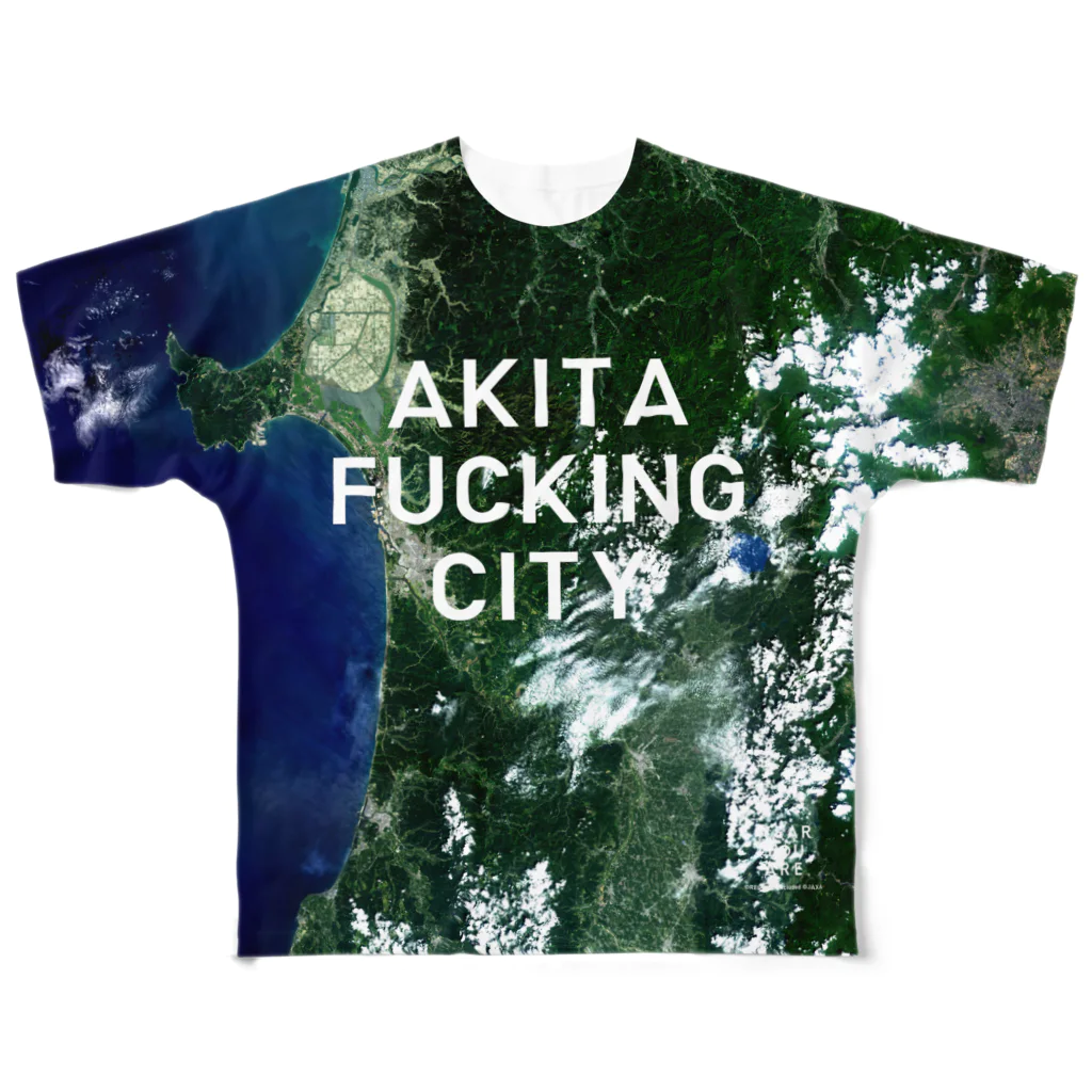 WEAR YOU AREの秋田県 秋田市 All-Over Print T-Shirt