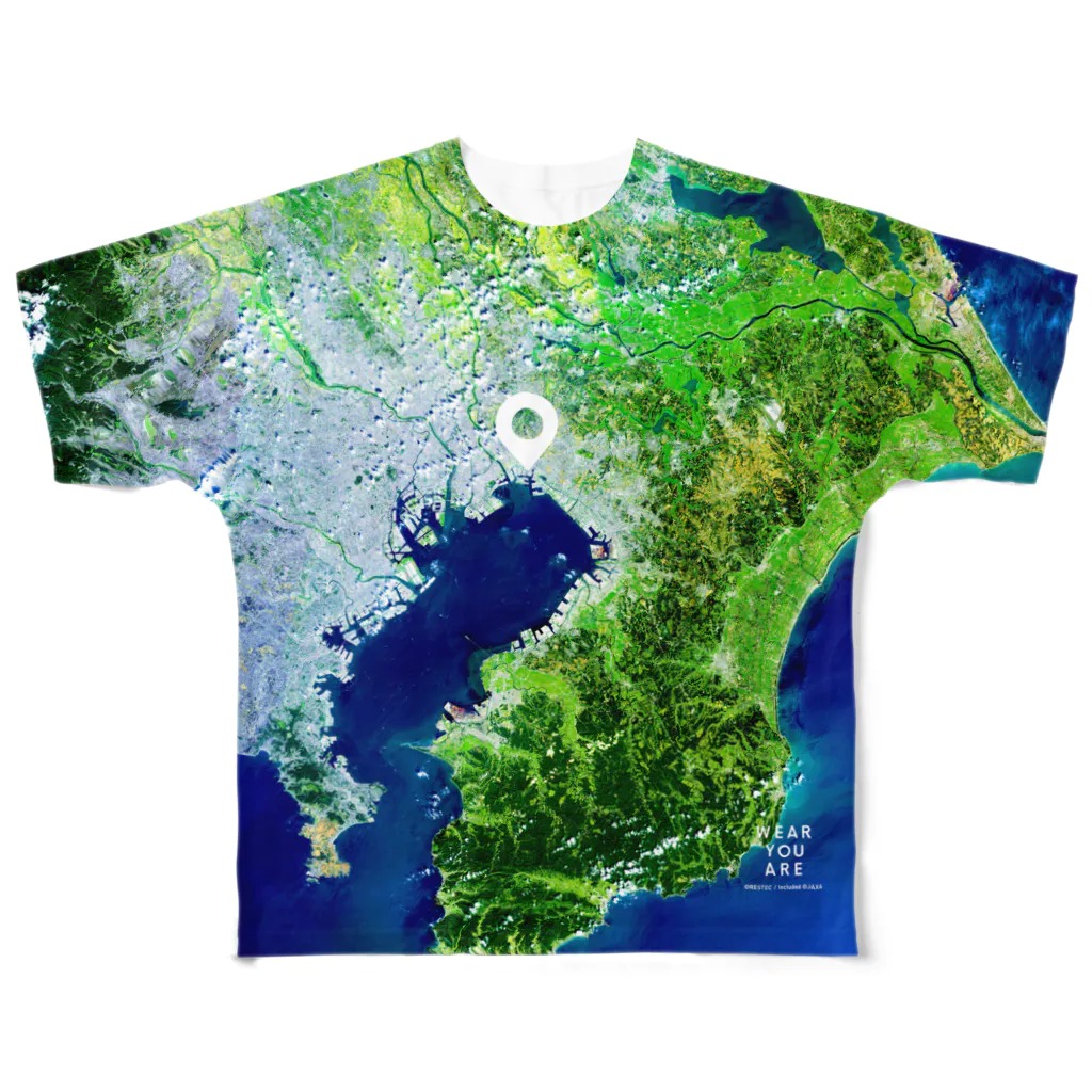 WEAR YOU AREの千葉県 市原市 All-Over Print T-Shirt