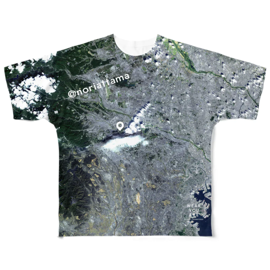 WEAR YOU AREの東京都 多摩市 フルグラフィックTシャツ