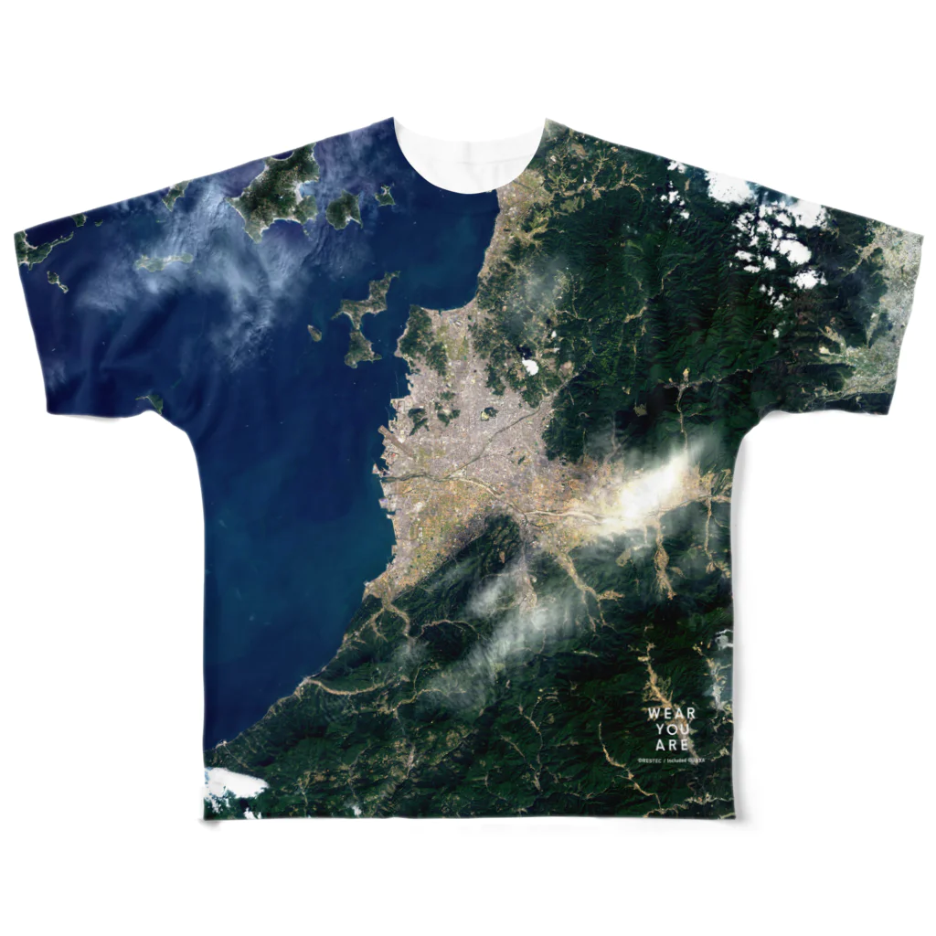 WEAR YOU AREの愛媛県 松山市 All-Over Print T-Shirt