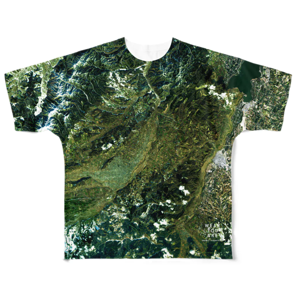 WEAR YOU AREの北海道 北見市 All-Over Print T-Shirt