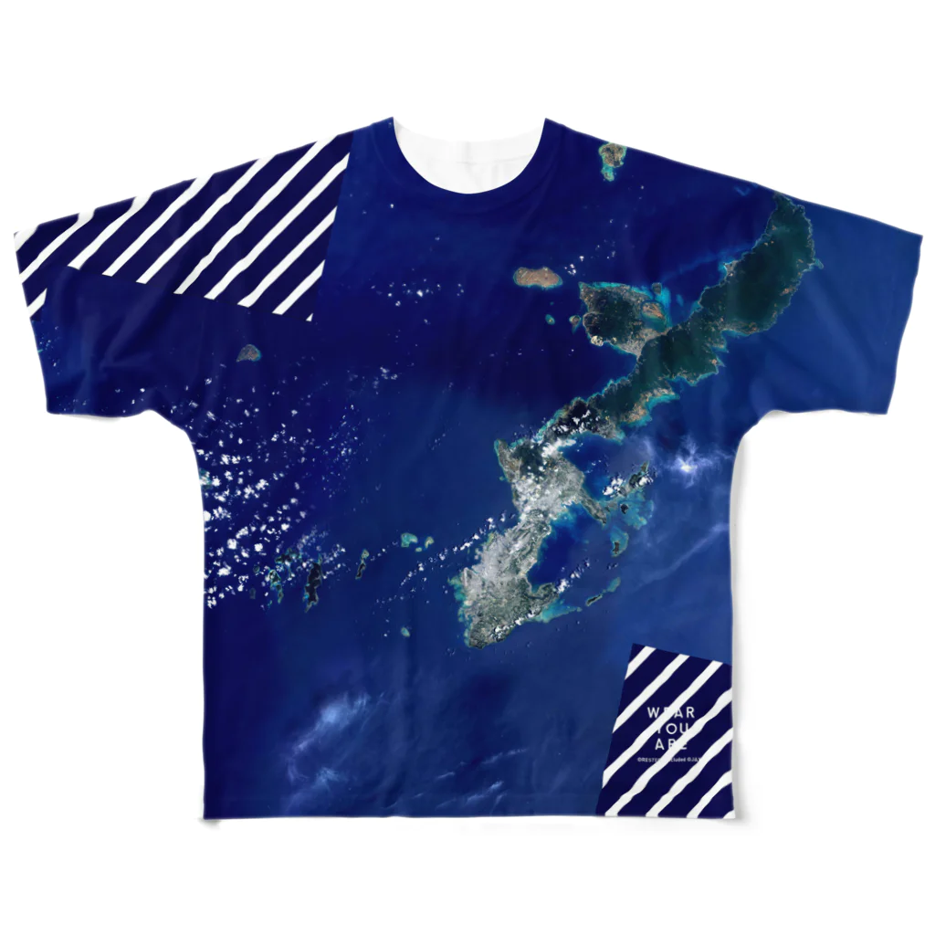 WEAR YOU AREの沖縄県 中頭郡 フルグラフィックTシャツ