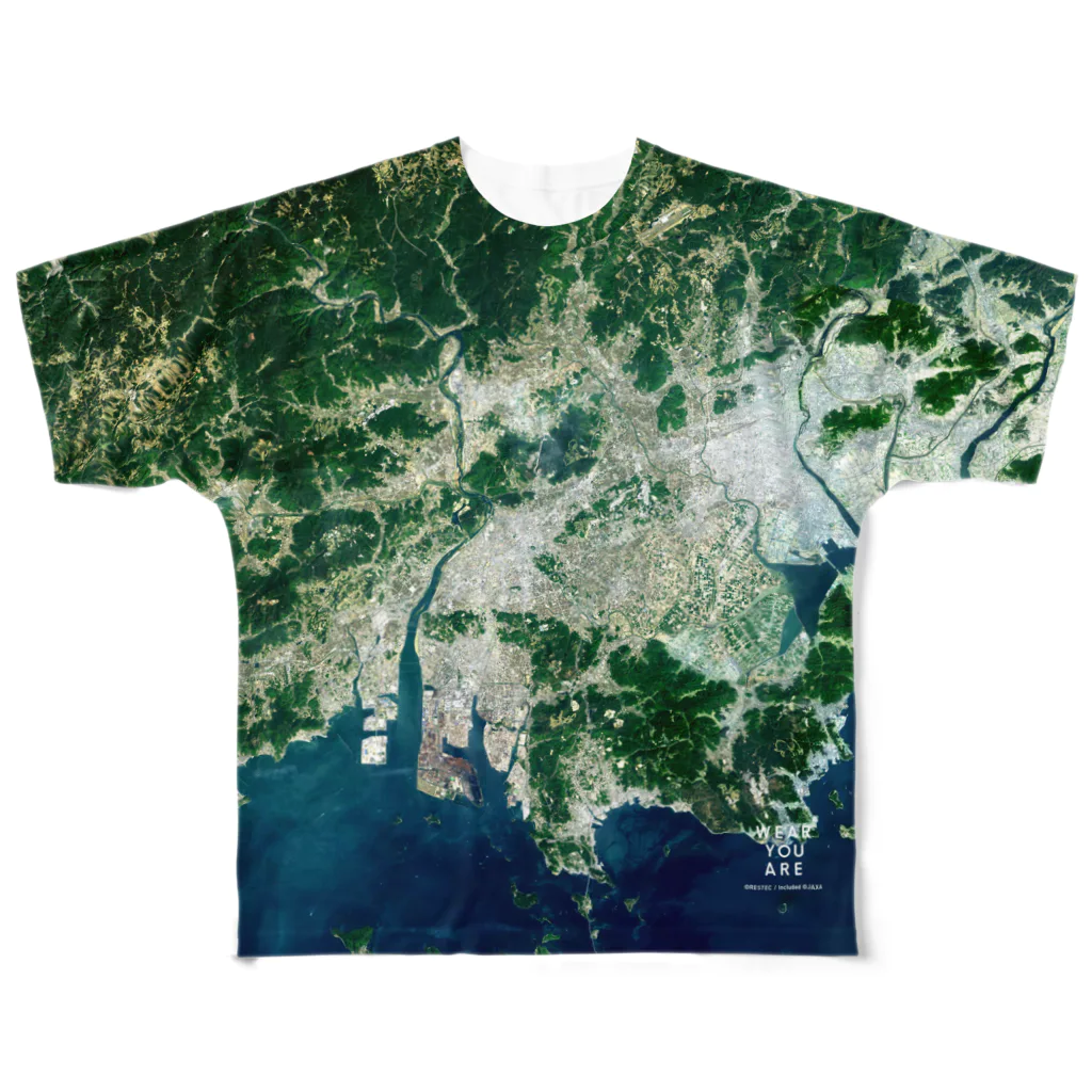 WEAR YOU AREの岡山県 倉敷市 All-Over Print T-Shirt