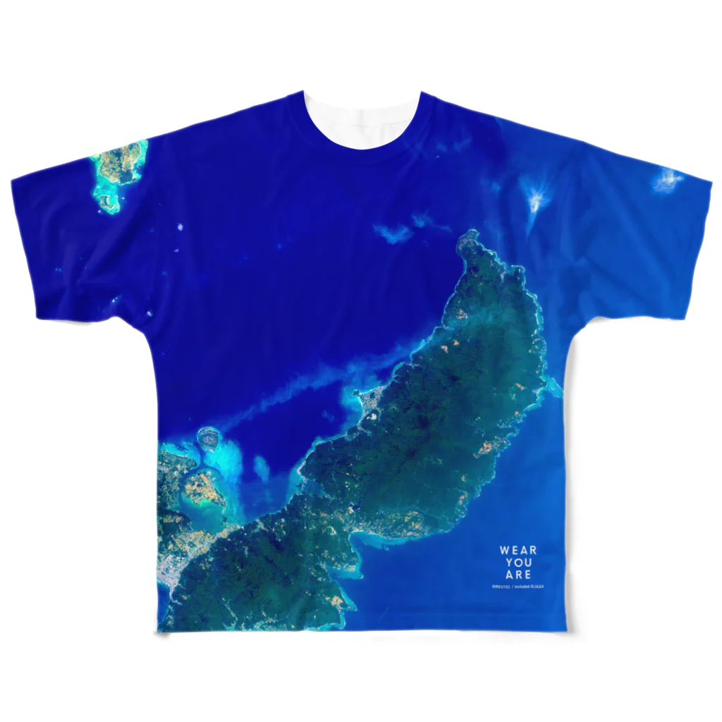 WEAR YOU AREの沖縄県 国頭郡 フルグラフィックTシャツ