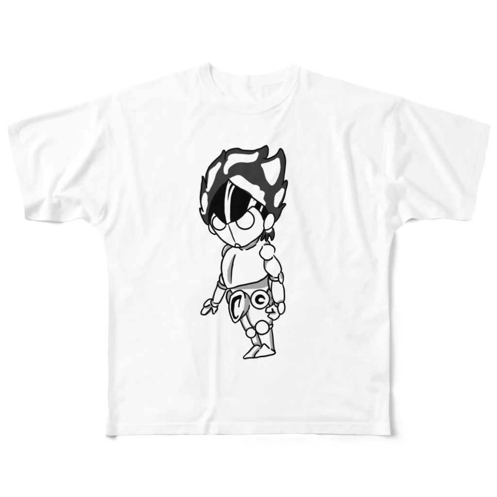 MIHATENA-Sのヒーローシリーズ　０２ フルグラフィックTシャツ