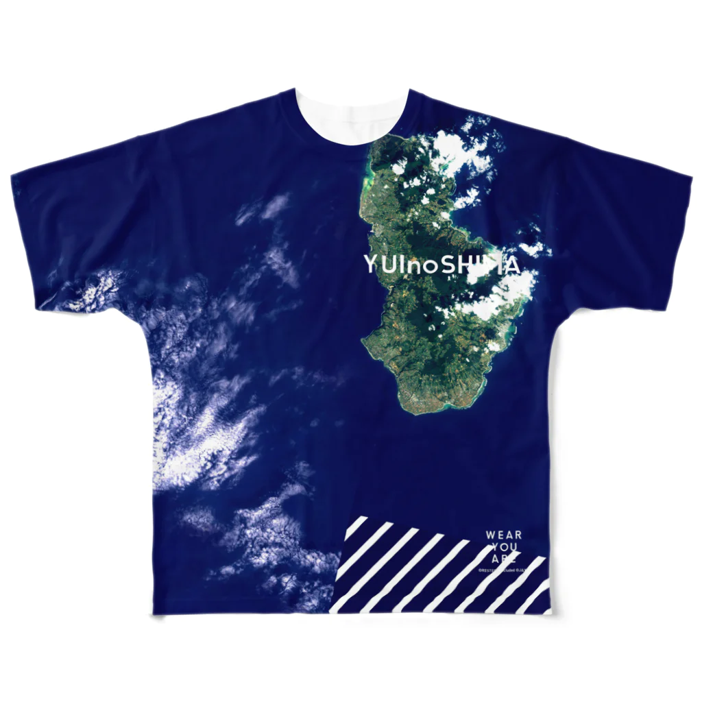 WEAR YOU AREの鹿児島県 大島郡 All-Over Print T-Shirt