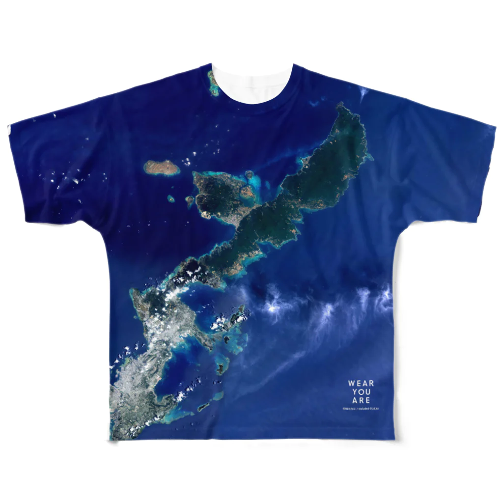 WEAR YOU AREの沖縄県 島尻郡 フルグラフィックTシャツ