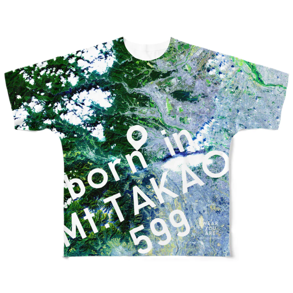 WEAR YOU AREの東京都 八王子市 All-Over Print T-Shirt